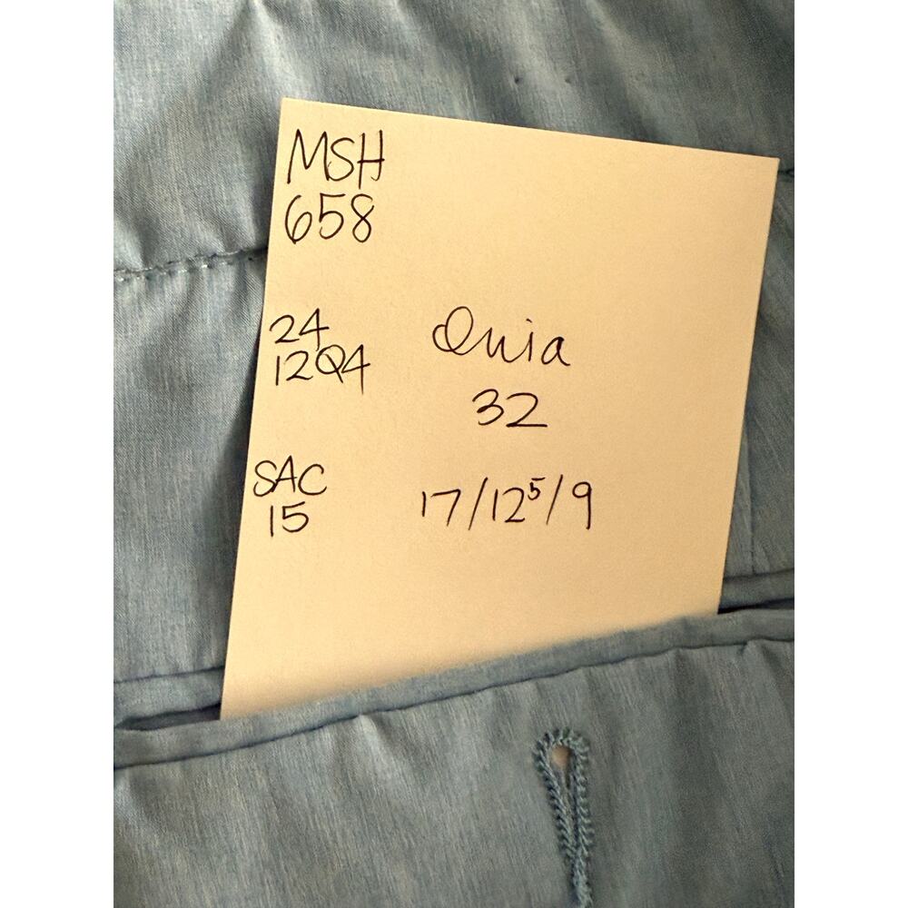 Onia Shorts Men's 32 Versatility Short Blue - Picture 3 of 8